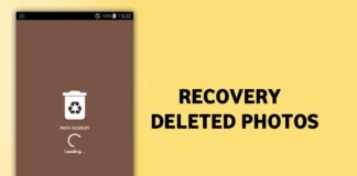 How to recover deleted photos