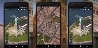 3D Google Earth app