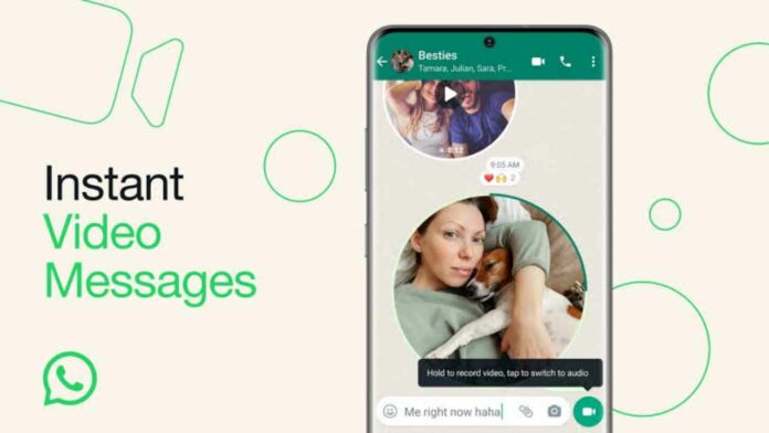 WhatsApp Unveils Video Messages Feature
