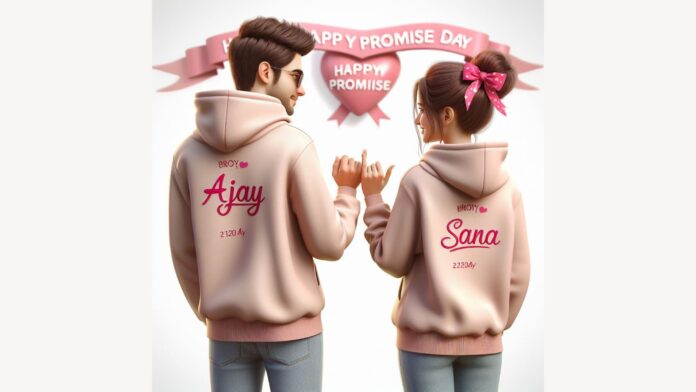 Happy Promise Day Photo Editing Using AI